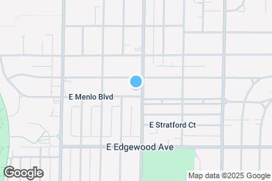 Map image of the property - 3605 N Maryland Ave