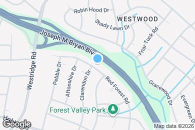 Map image of the property - 2006 Red Forest Rd