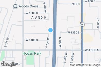 Map image of the property - 1289 S 675 W