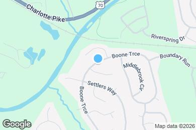 Map image of the property - 8020 Boone Trce