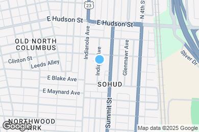 Map image of the property - 2398 Indiana Ave