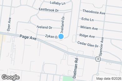 Map image of the property - 9812 Zykan Dr