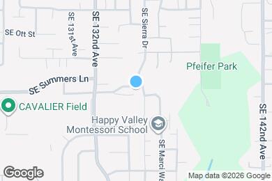 Map image of the property - 13460 SE Highpointe St