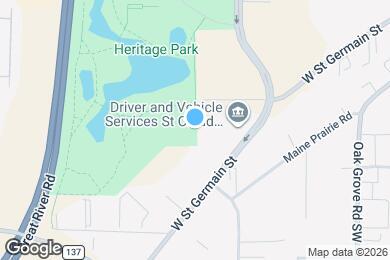 Map image of the property - Encore on the Park