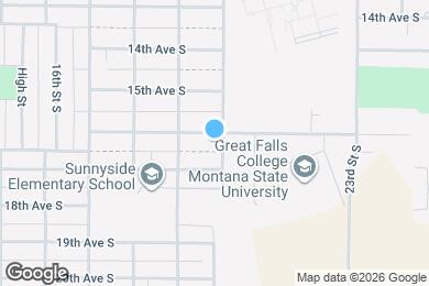 Map image of the property - 1600 20th St S