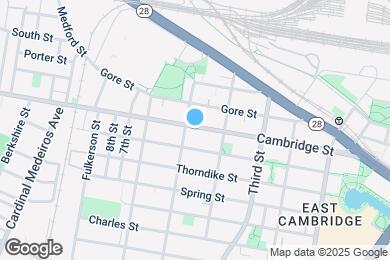 Map image of the property - 400 Cambridge St