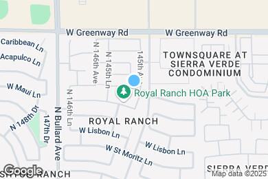 Map image of the property - 14511 W Port Royale Ln