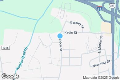 Map image of the property - 1605 N Weldon St