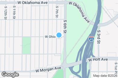 Map image of the property - 3306 S 7th St