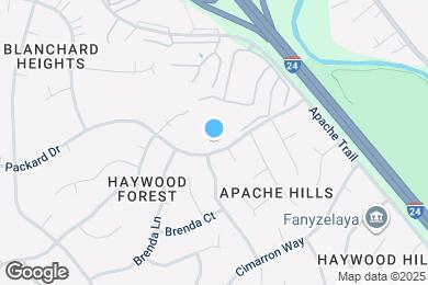 Map image of the property - 4601 Packard Dr