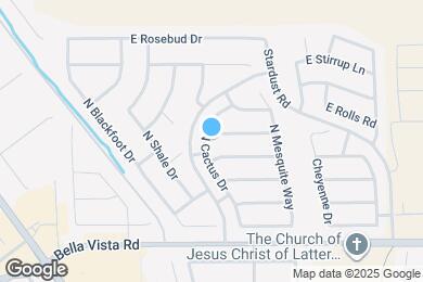 Map image of the property - 31491 N Cactus Dr