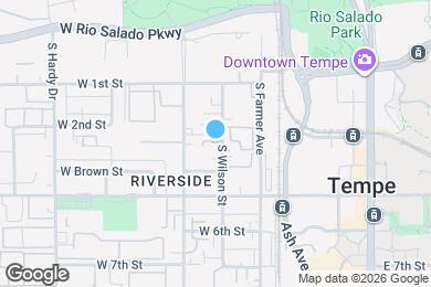 Map image of the property - 310 S Wilson St