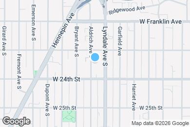 Map image of the property - 2217 Aldrich Avenue South