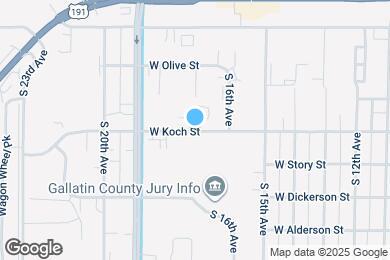 Map image of the property - 1711 W Koch St