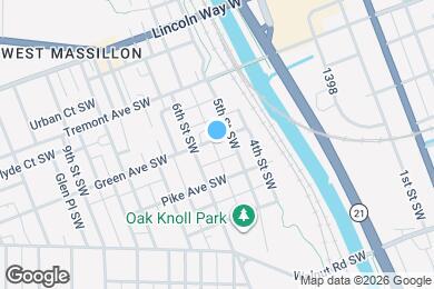 Map image of the property - 519 Green Ave SW