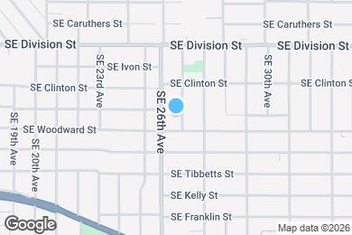 Map image of the property - 2815 SE 27th Ave