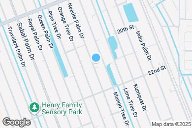 Map image of the property - 2029 Needle Palm Dr
