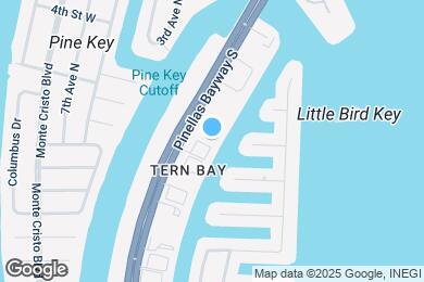 Map image of the property - 487 Pinellas Bayway S