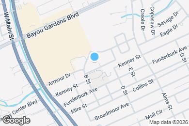 Map image of the property - Southern Oaks Apartments