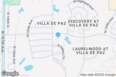 Map image of the property - 4437 N 102nd Way