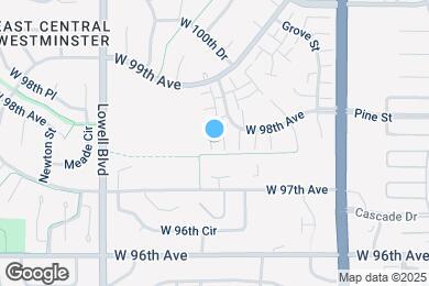 Map image of the property - 3410 W 98th Pl