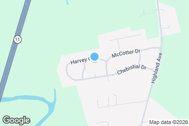 Map image of the property - 312 Harvey Cir
