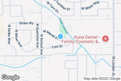 Map image of the property - 931 E Wandering Ln