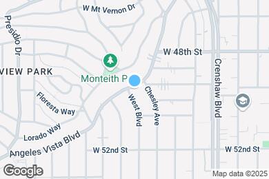 Map image of the property - 4918 Angeles Vista Blvd