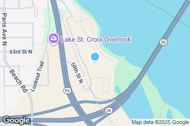 Map image of the property - 6201 St Croix Trail N