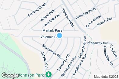 Map image of the property - 3711 Mendocino Park