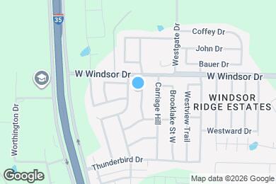 Map image of the property - 2301 Arrowhead Dr