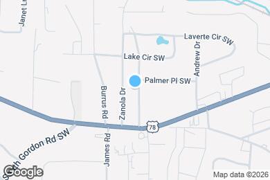 Map image of the property - 5620-A-B Zanola Dr SW