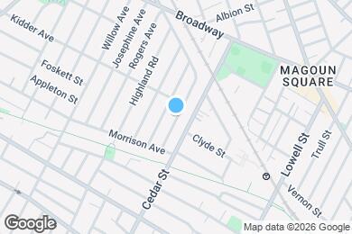 Map image of the property - 40 Boston Ave