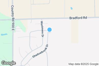 Map image of the property - 2135 Shadowbrook Dr