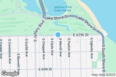 Map image of the property - 6700 S Merrill Ave