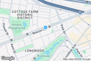 Map image of the property - 1029 A Beacon St