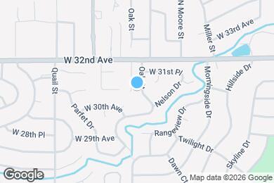 Map image of the property - 3061 Oak St