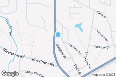 Map image of the property - 200 Dodd St