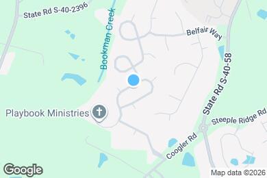 Map image of the property - 209 Amberwood Cir
