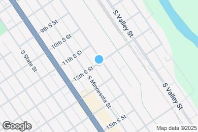 Map image of the property - 405 12th South St