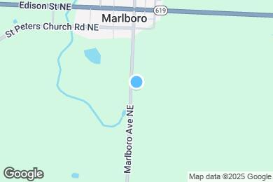 Map image of the property - 12090 Marlboro Ave NE