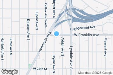 Map image of the property - 2001 Bryant Ave S