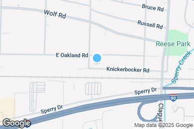 Map image of the property - 24214 Knickerbocker Rd