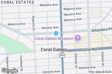 Map image of the property - 419 Giralda Ave