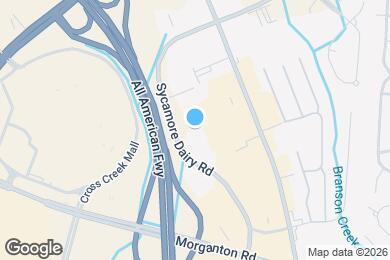 Map image of the property - Furnished Studio-Fayetteville - Cross Creek Mall