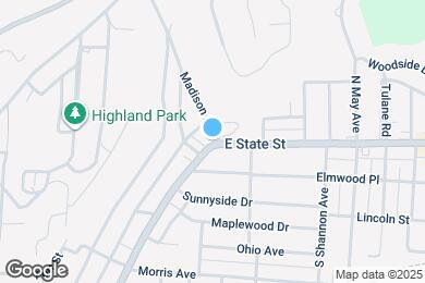 Map image of the property - 246 E State St
