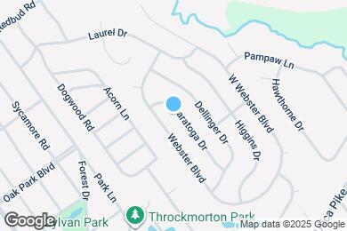 Map image of the property - 731 Saratoga Dr