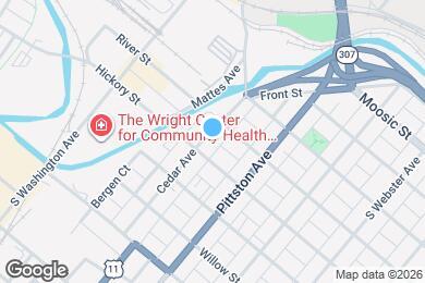 Map image of the property - 419 Cedar Ave