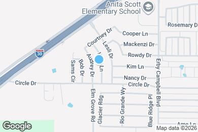 Map image of the property - 1617 Kelly Ln