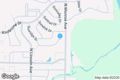 Map image of the property - 4318 Sunridge Dr
